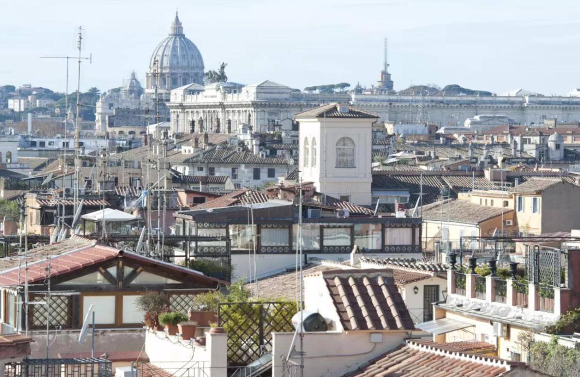 דירות רומא Spanish Steps Amazing Terrace מראה חיצוני תמונה